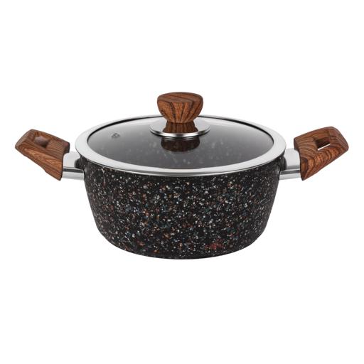 display image 9 for product 20,Granite Multistone Casserole/G+Lid1X6