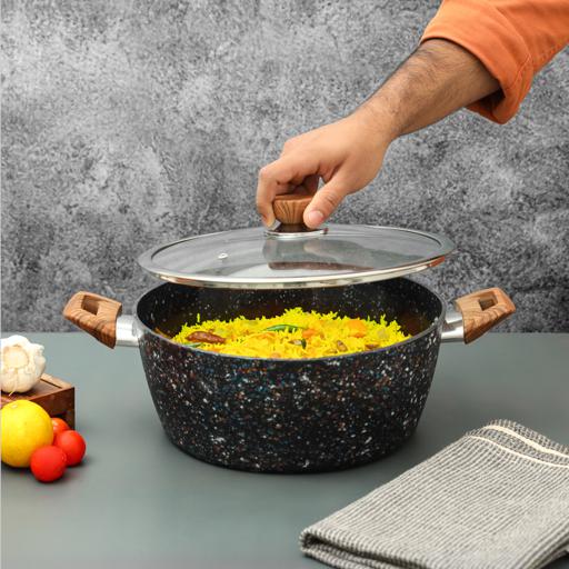 display image 3 for product 24,Granite Multistone Casserole/G+Lid1X6