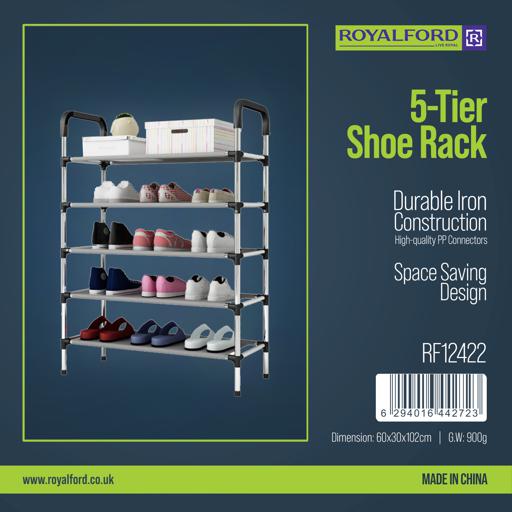 display image 10 for product 5-Tier Shoe Rack 1X20