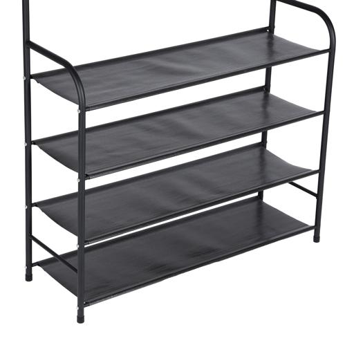 display image 8 for product Cloth Hager and Shoe Rack