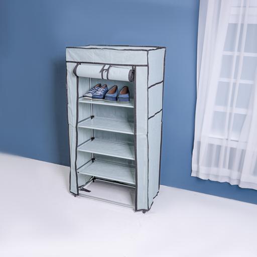 display image 2 for product 7-Tier Shoe Rack-Fabric Cabinet 1X15