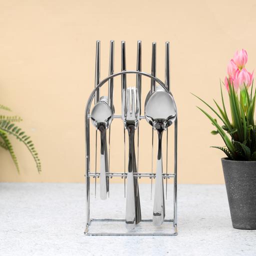 display image 5 for product 24Pc SS Cutlery Set -Prima Silver 1X6