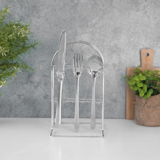display image 1 for product 24Pc SS Cutlery Set -Prima Silver 1X6