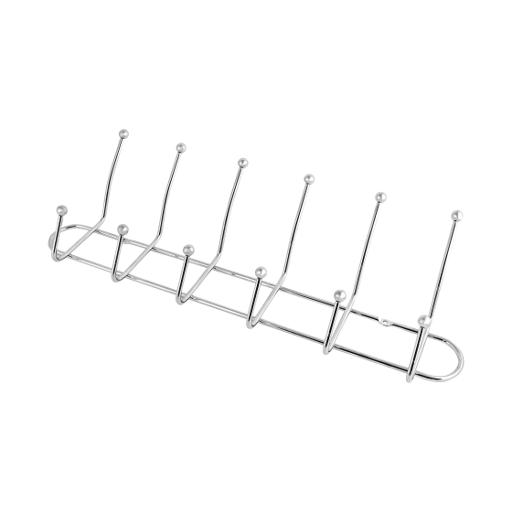 display image 5 for product Royalford Wall Mount Hook - 6 Metal Hooks