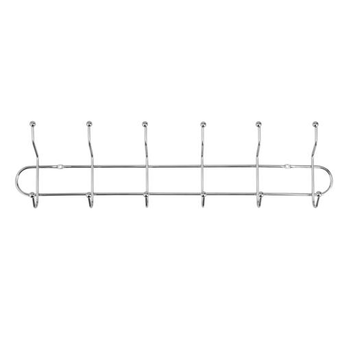 display image 12 for product Royalford Wall Mount Hook - 6 Metal Hooks