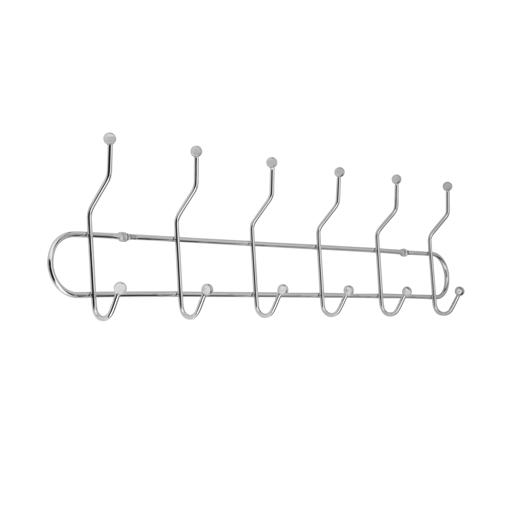 display image 11 for product Royalford Wall Mount Hook - 6 Metal Hooks
