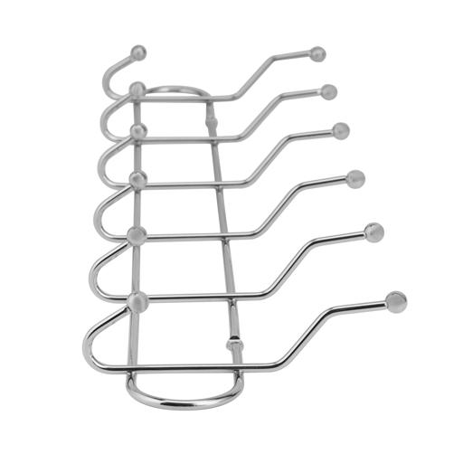 display image 9 for product Royalford Wall Mount Hook - 6 Metal Hooks