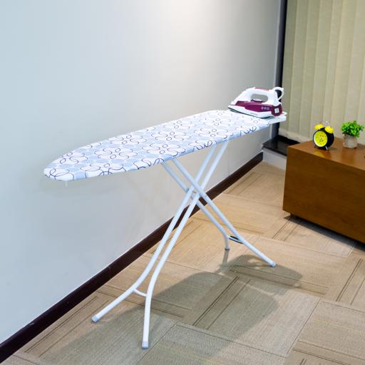 display image 16 for product Royalford Mesh Ironing Board 134Cmx33Cmx88Cm - Portable, Steam Iron Rest, Heat Resistant Cover