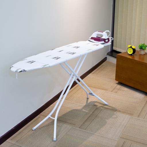 display image 14 for product Royalford Mesh Ironing Board 134Cmx33Cmx88Cm - Portable, Steam Iron Rest, Heat Resistant Cover