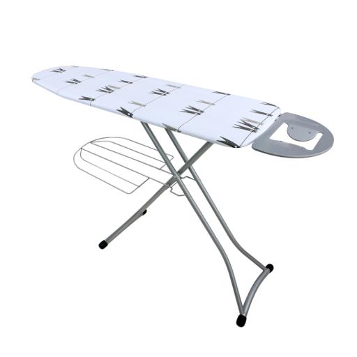 display image 8 for product Ironing Board with Steam Iron Rest, Cotton Pad, RF1511-IB | Heat Resistant Pad | Contemporary Lightweight Iron Board with Adjustable Height and Lock System