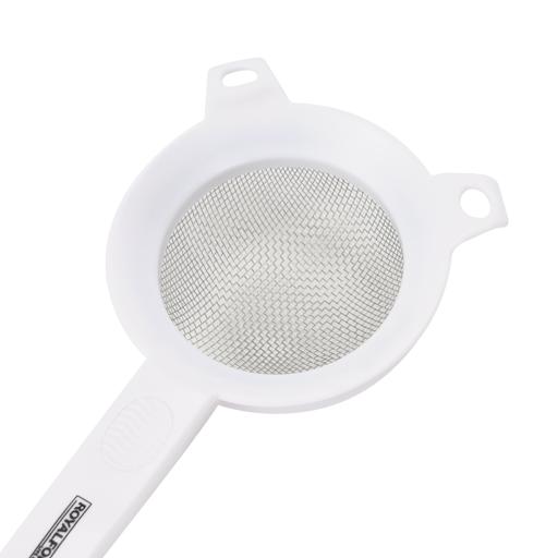 display image 9 for product Royalford Stainless Steel Strainer With Gripped Handle, 4 Inch