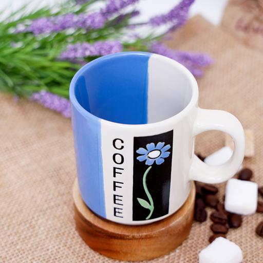 display image 2 for product Highly Durable Ceramic Coffee Mug with 9Oz large Capacity with Comfortable Handle RF1752-M10 Royalford