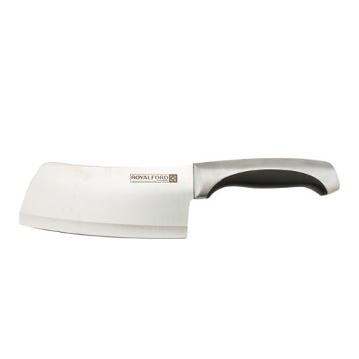 Royalford 6" Cleaver Knife -Razor Sharp Meat Cleaver Stainless Steel Vegetable Kitchen Knife hero image