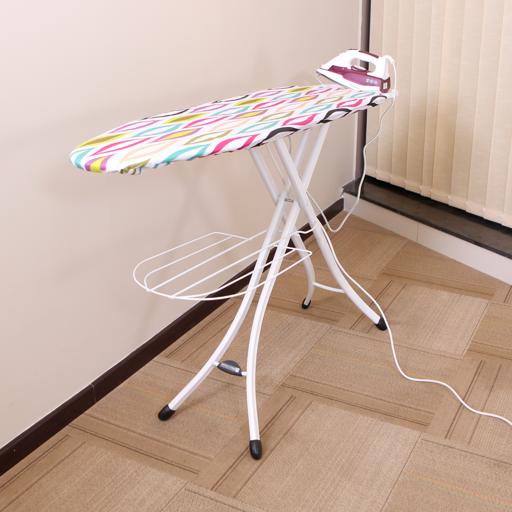 display image 1 for product Royalford Mesh Ironing Board With Socket, 122X38 Cm