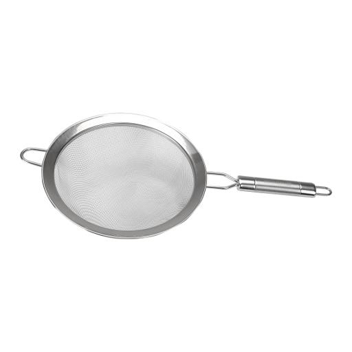 display image 1 for product Royalford Stainless Steel Strainer 20Cm - Sifters & Strainers - Kitchen Flour Handheld Screen Mesh