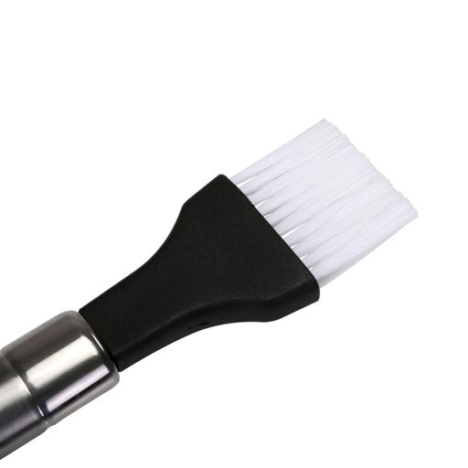 display image 6 for product Royalford Sauce Brush With Stainless Steel Handle - Marinating And Basting Brush With Ergonomically