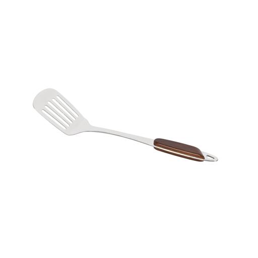 display image 8 for product Highly Durable Safe Stainless Steel Slotted Turner with Long Handle & Dishwasher Safe RF2064ST Royalford