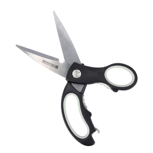display image 4 for product Royalford 3-In-1Kitchen Scissor - Multi-Purpose Stainless Steel Home & Kitchen Utility Shear