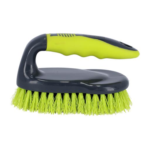 Scrubbers For Cleaning Bathroom 4 In 1 Floor Scrub Brush Flexible Stiff new