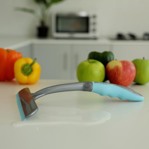 display image 2 for product Royalford Plastic Hand Wiper - Multipurpose Glass Cleaning Hand Wiper With Rubber Blade For Home
