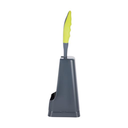 display image 8 for product Royalford Toilet Plunger with Holder- RF2372| Lightweight | Compact | Toilet Brush Perfect for Cleaning Toilet, Floor and Tile| Superior-Quality Cleaning Brush with Long Handle for Better Reach and Efficient Cleaning| Green and Grey