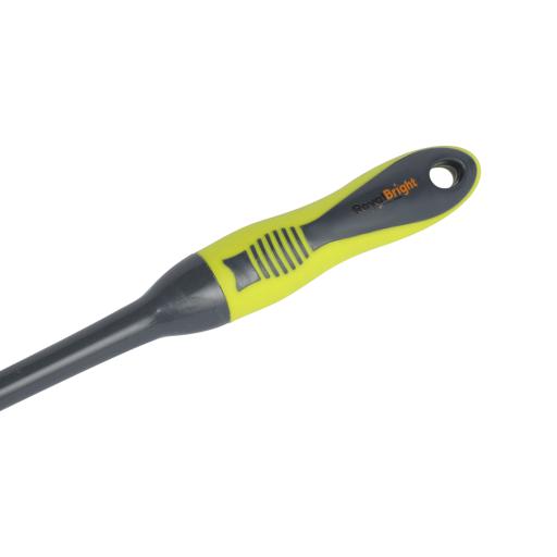 display image 5 for product Royalford Toilet Plunger with Holder- RF2372| Lightweight | Compact | Toilet Brush Perfect for Cleaning Toilet, Floor and Tile| Superior-Quality Cleaning Brush with Long Handle for Better Reach and Efficient Cleaning| Green and Grey