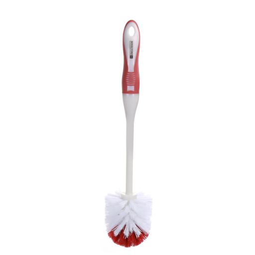 display image 4 for product Toilet Plunger, Toilet Brush with Holder, RF2373-TB | Non-Slip Gripped Long Handle | Soft Bristle Clean Toilet Corner Easily