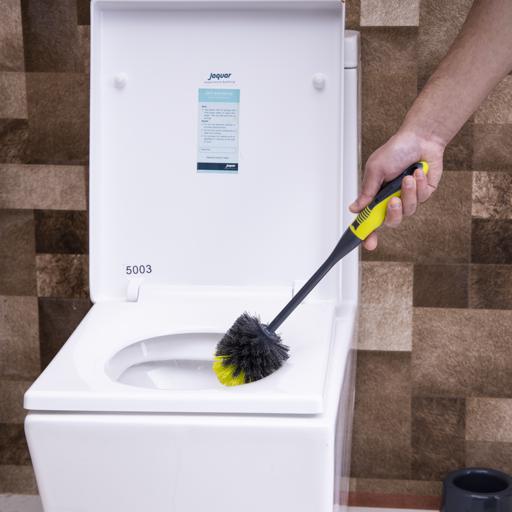 3 Brushes And A Toilet Brush Holder, All-round Cleaning Toilet