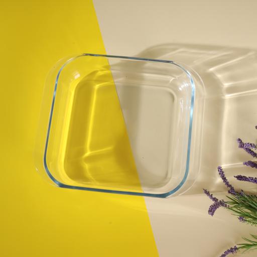 display image 1 for product Glass Square Dish 2-Ltr