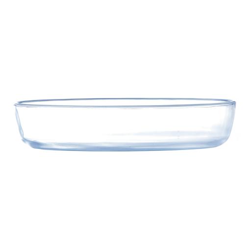 display image 5 for product Royalford Glass Oval Casserole, 4.5 L Plus Glass Lid 1.3 L, Oval Glass Oven Baking Dish, Glass Bake