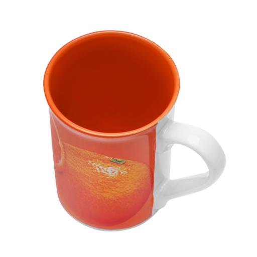 display image 6 for product Royalford 300Ml Reusable 4Pcs Fruit Decal Mug - Large Coffee & Tea Mug, Traditional Extra Large Tea