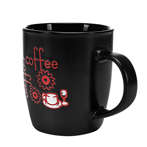 display image 4 for product Royalford 355Ml Reusable Ceramic Mug - Portable Lightweight With Cool Touch Handle Large Coffee