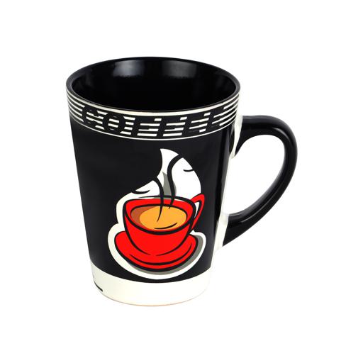 display image 0 for product Royalford RF2965 325ml Porcelain 3Pcs Coffee Mug - Large Coffee & Tea Mug, Traditional Extra Large Tea Mug, Thick Wall Small Portable Mug | Ideal for Hot & Cold Drinks