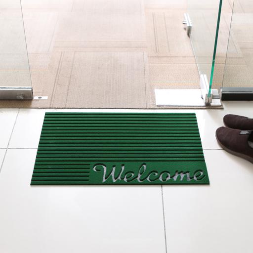 display image 3 for product Royalford Rubber Mat 43.18*66.04Cm - Home, Shop Outdoor Rubber Entrance Mats Anti Fatigue None Slip