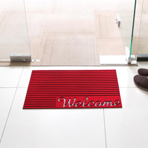 display image 1 for product Royalford Rubber Mat 43.18*66.04Cm - Home, Shop Outdoor Rubber Entrance Mats Anti Fatigue None Slip