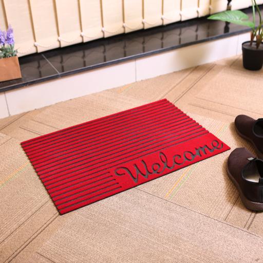 display image 2 for product Royalford Rubber Mat 43.18*66.04Cm - Home, Shop Outdoor Rubber Entrance Mats Anti Fatigue None Slip