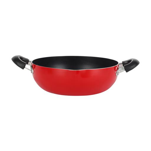 display image 8 for product Royalford RF324WP26 Kadai Wok Pan | 26 CM | Induction Safe | with Durable Non-Stick Granite Coating  | Frypan & Heat-Resistant Handles | Cookware Casserole Pan |Ideal for Frying, Sauteing, Cooking & More