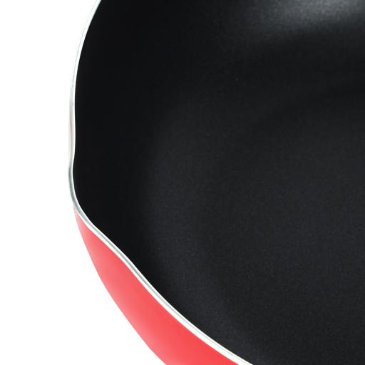 display image 5 for product Royalford RF324WP26 Kadai Wok Pan | 26 CM | Induction Safe | with Durable Non-Stick Granite Coating  | Frypan & Heat-Resistant Handles | Cookware Casserole Pan |Ideal for Frying, Sauteing, Cooking & More