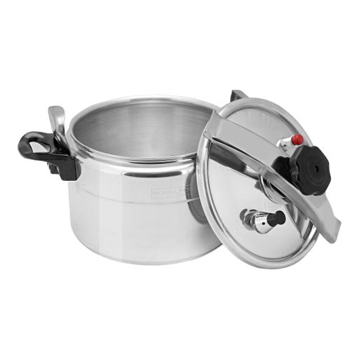 display image 5 for product Royalford Aluminium Pressure Cooker - Lightweight & Durable Home Kitchen Pressure Cooker With Lid