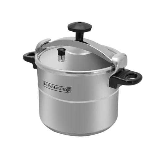 display image 8 for product Royalford 9L Aluminium Pressure Cooker - Lightweight & Durable Home Kitchen Pressure Cooker With Lid