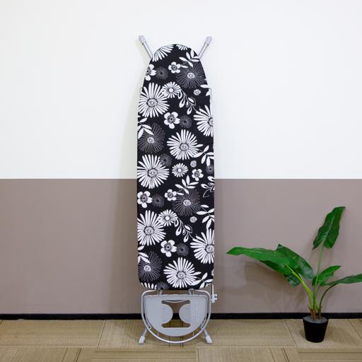 display image 2 for product Royalford Mesh Ironing Board With Attached Cloth Rack, 122X38Cm