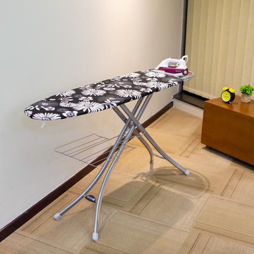 display image 9 for product Royalford Mesh Ironing Board With Attached Cloth Rack, 122X38Cm