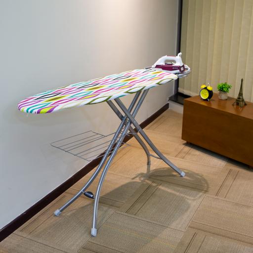 display image 11 for product Royalford Mesh Ironing Board With Attached Cloth Rack, 122X38Cm
