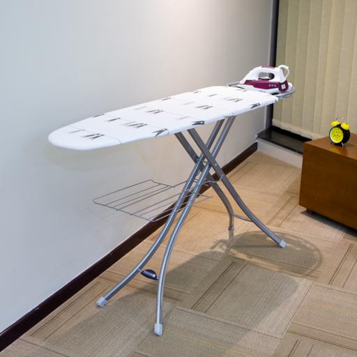 display image 10 for product Royalford Mesh Ironing Board With Attached Cloth Rack, 122X38Cm