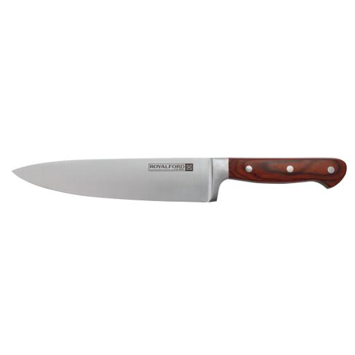 display image 1 for product Royalford Utility Knife - All Purpose Small Kitchen Knife - Ultra Sharp Stainless Steel Blade, 8 Inch