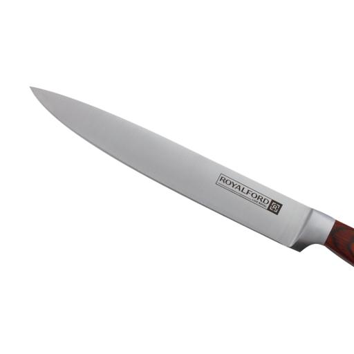display image 3 for product Royalford Utility Knife - All Purpose Small Kitchen Knife - Ultra Sharp Stainless Steel Blade, 8 Inch