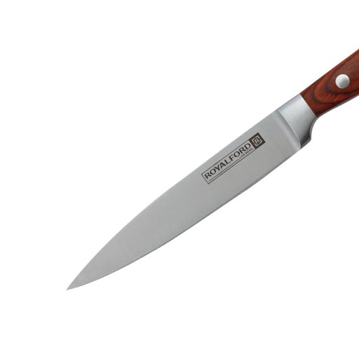 display image 5 for product Royalford 5" Utility Knife - All Purpose Small Kitchen Knife - Ultra Sharp Stainless Steel Blade
