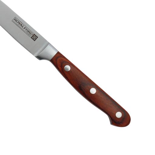display image 7 for product Royalford 5" Utility Knife - All Purpose Small Kitchen Knife - Ultra Sharp Stainless Steel Blade