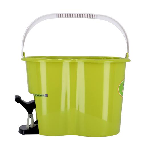 display image 2 for product Spin Easy Mop with Bucket, Adjustable Handle, RF4238 | 360° Spinning Mop | Press Pedal & Dispenser Separates Clean and Dirty Water | Ideal for Marble, Tile, Wooden Floors & More