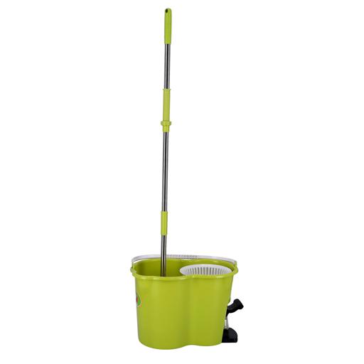 display image 3 for product Spin Easy Mop with Bucket, Adjustable Handle, RF4238 | 360° Spinning Mop | Press Pedal & Dispenser Separates Clean and Dirty Water | Ideal for Marble, Tile, Wooden Floors & More